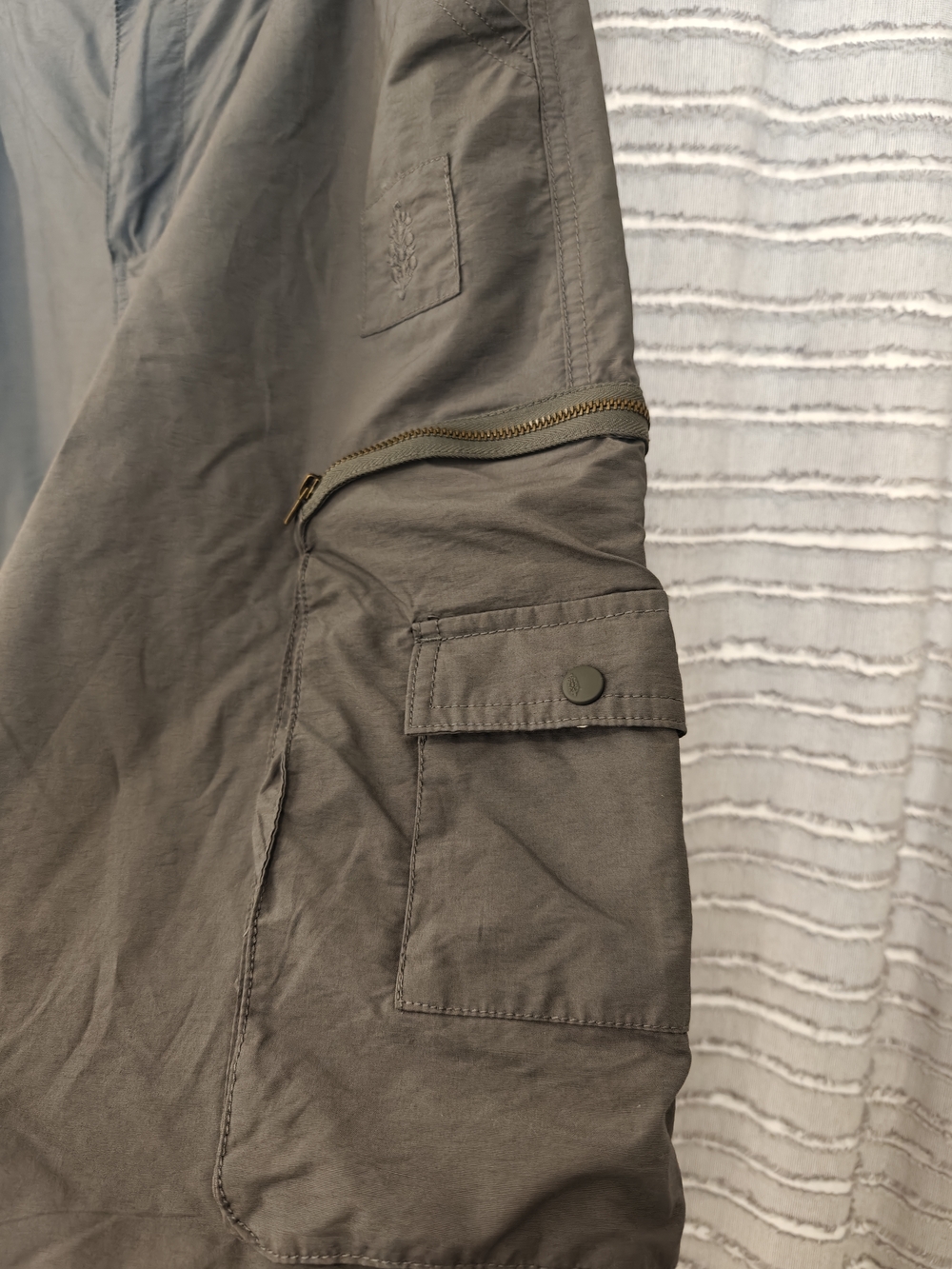 Free People Movement Wide-leg Cargo Pants - Med - Light Gray - Picture 6 of 9
